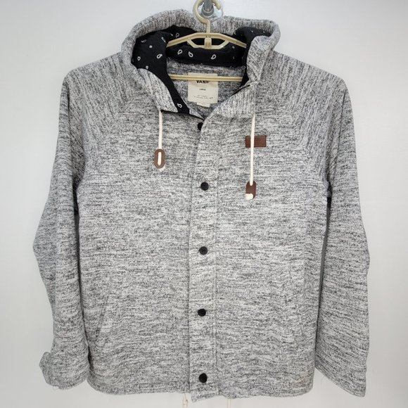 Vans Other - Vans Fleet Zip Hoodie Men's Large